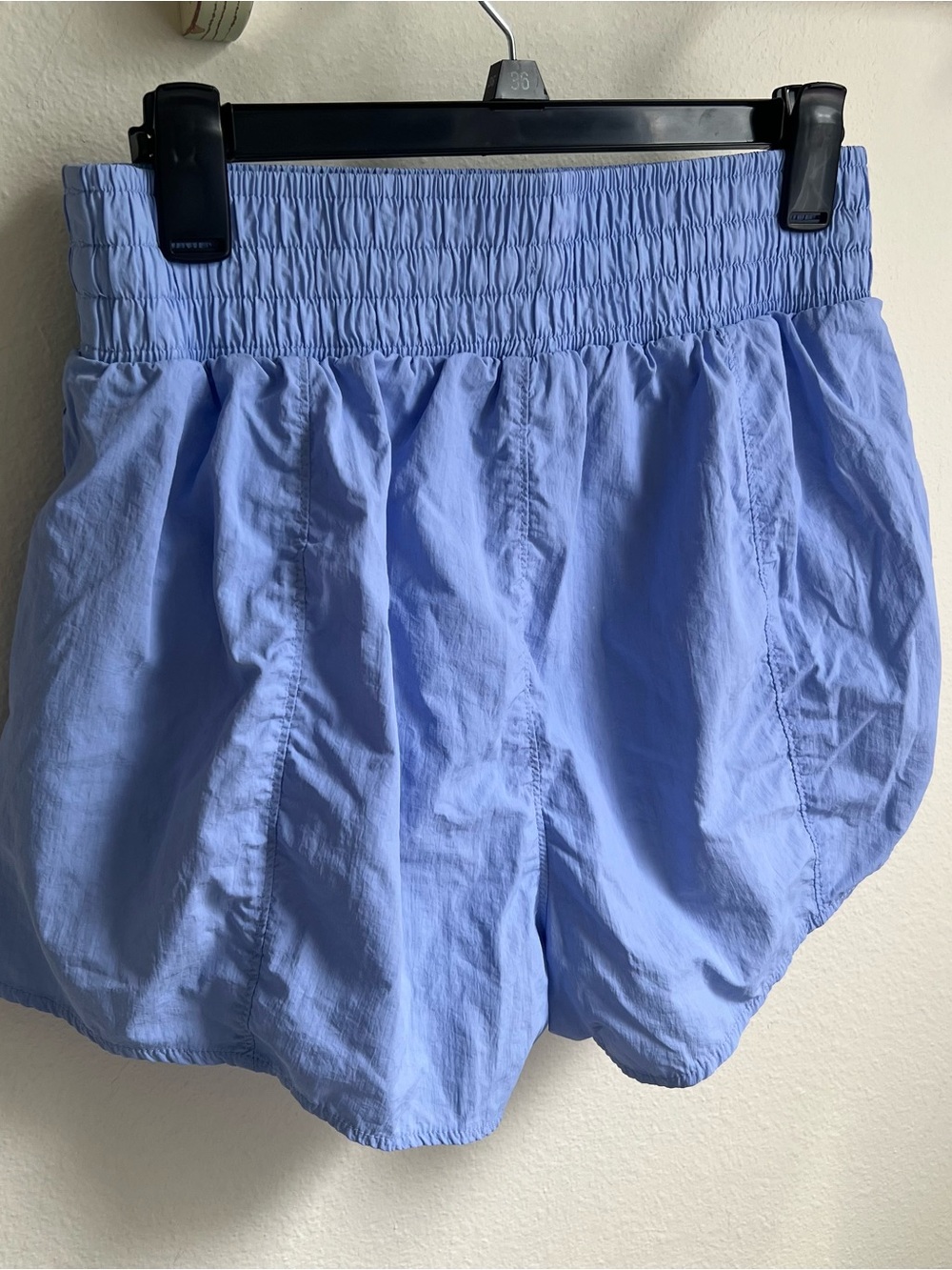 All In Motion Women's Perwinkle Elastic Waist Active Shorts - Picture 5 of 7
